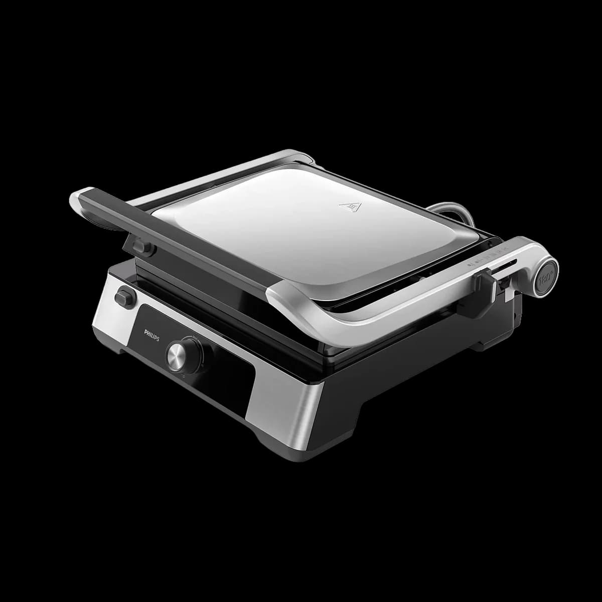 Philips 5000 Serisi HD6301/90 2200W Izgara ve Tost Makinesi,Çıkarılabilir Plakalar, Izgara için Tam Açılır, Yapışmaz Plakalar, Yükseklık Ayarı,