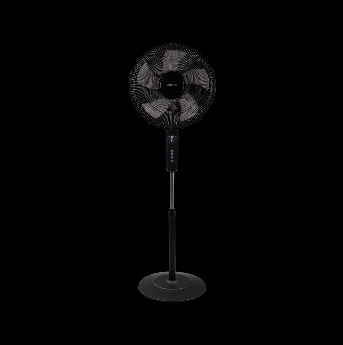 Altus AL 15 A Vantilatör (4 Fonksiyonlu / Ayarlı Ayaklı / 50W / Siyah)