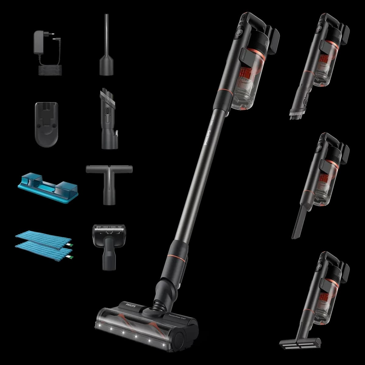 Philips XC7055/01 Kablosuz elektrikli süpürge Aqua