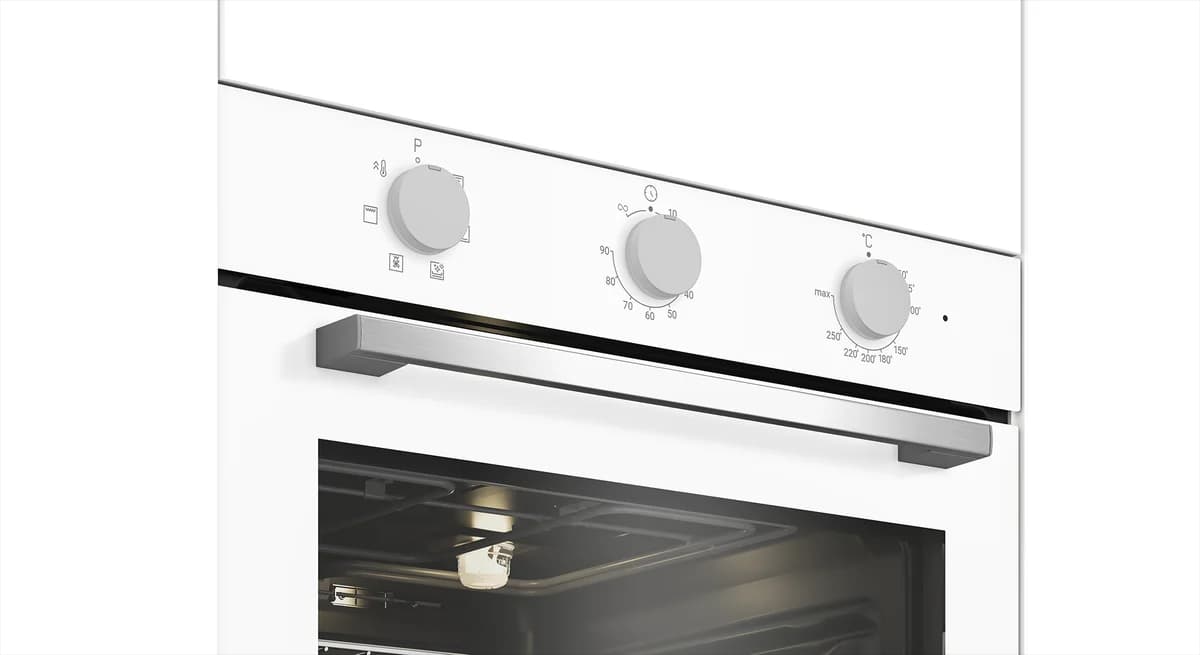 Altus ALA 321 W 65 L 6 Fonksiyonlu Ankastre Fırın (Beyaz Cam) ürün görseli 3