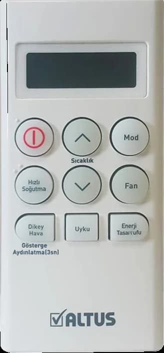 Altus ALK 1840 A++ 18000 BTU Klima (Isı Pompalı) ürün görseli 5
