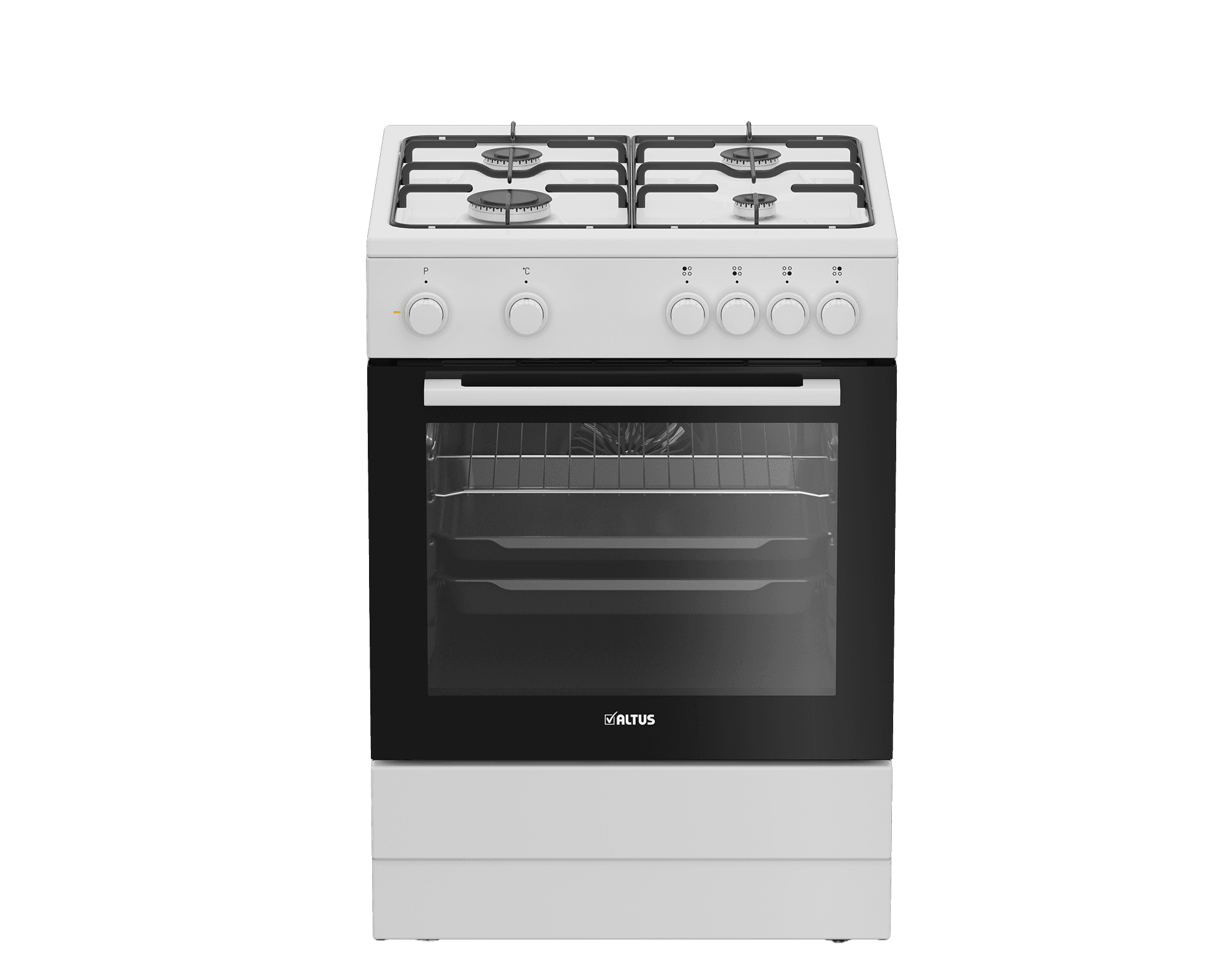 Altus AL 5556 GD (4 Gözü Gazlı / 6 Fonksiyon / Fan Destekli Fırın / Doğalgazlı)