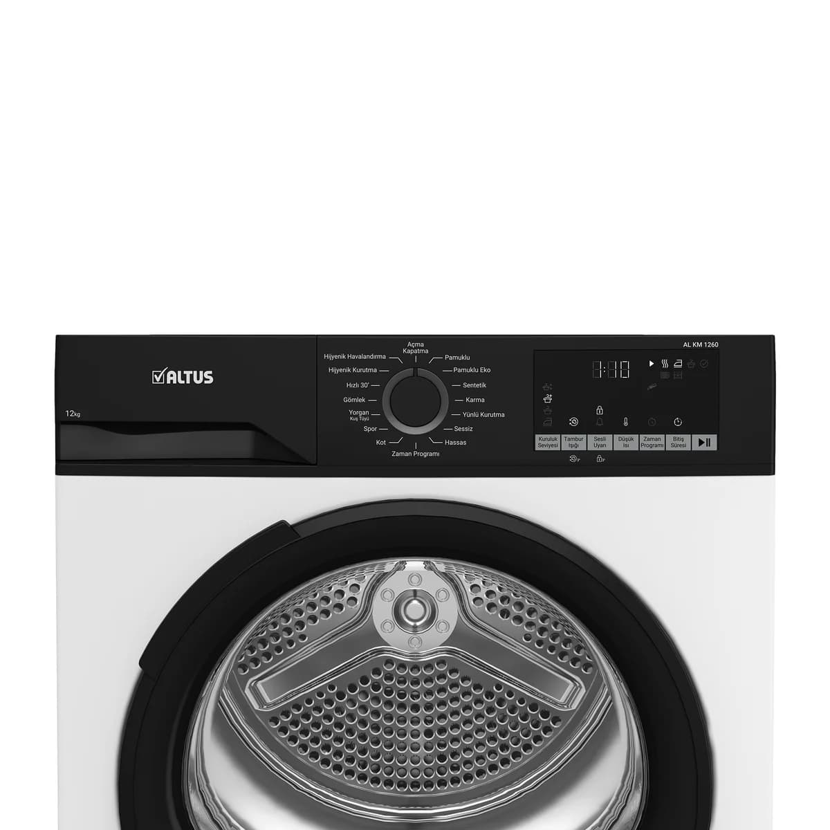 Altus AL KM 1260 12 kg Isı Pompalı Kurutma Makinesi (Beyaz) ürün görseli 4