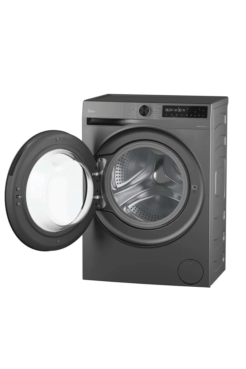 Hoover HBR 410BL10G-17 10 kg 1400 Devir Çamaşır Makinesi (Gri) ürün görseli 2