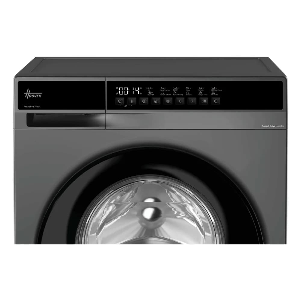 Hoover HEY 29B8G-17 9 kg 1200 Devir Çamaşır Makinesi (Antrasit) ürün görseli 4