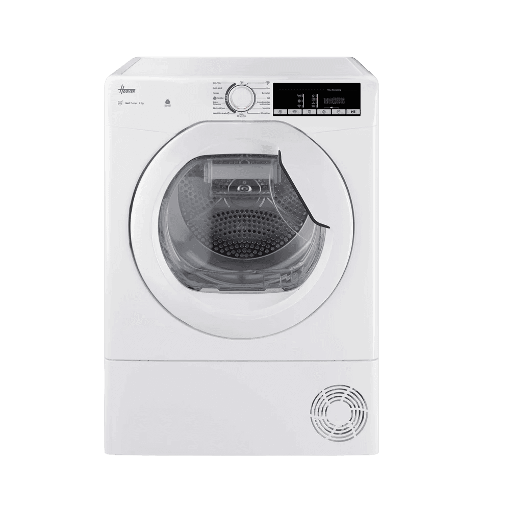 Hoover HLE H9A2TE-17 A++9 kg Kurutma Kapasitesi, Isı Pompalı