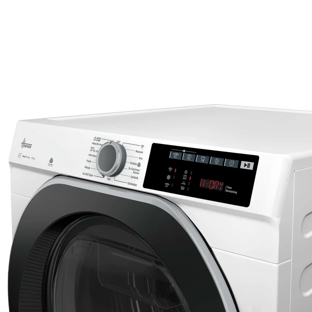 Hoover NDEH11A2TSBEX-17 11 kg Isı Pompalı Kurutma Makinesi (Beyaz) ürün görseli 3